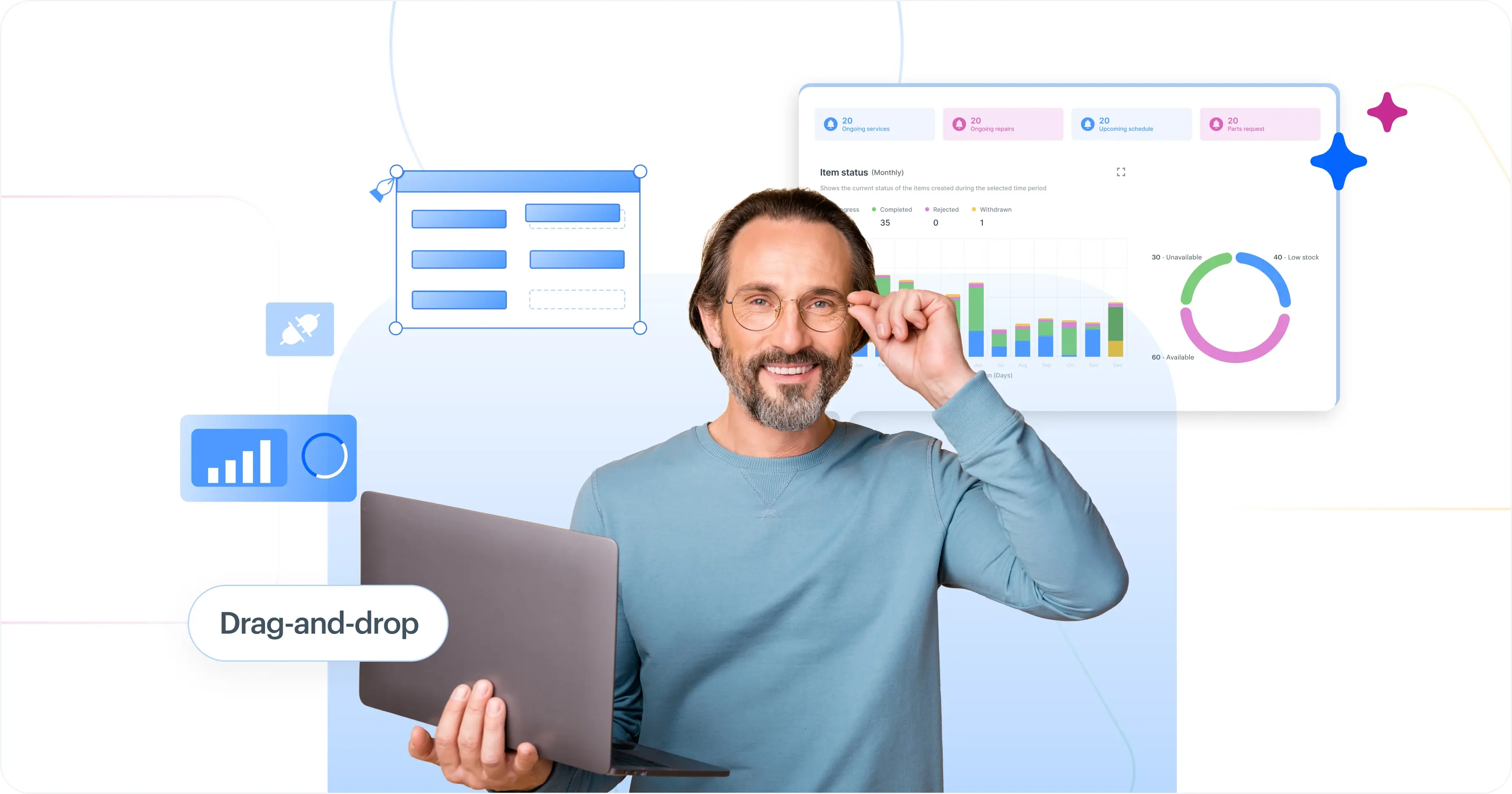 Web development workspace